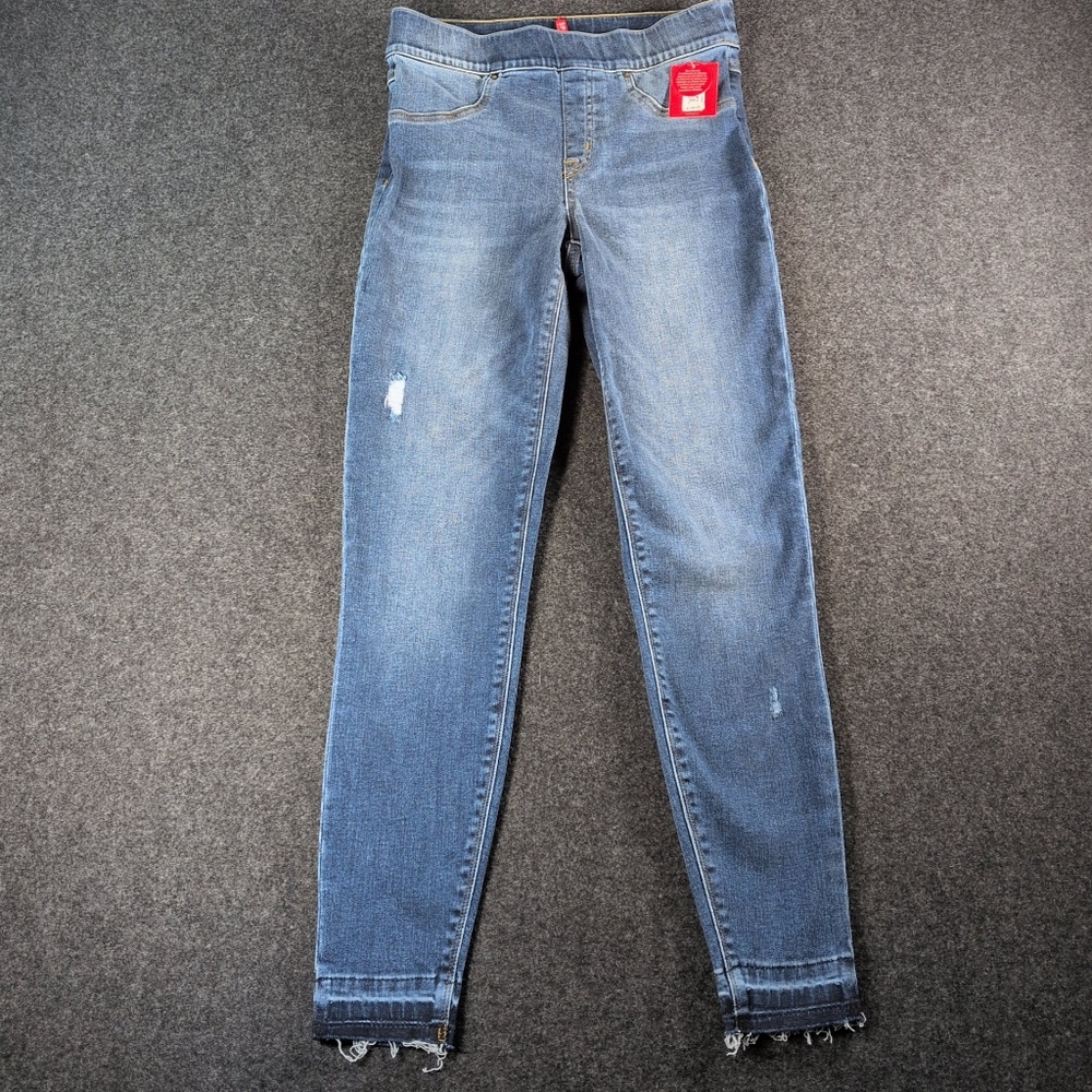 SPANX Distressed Denim Legging